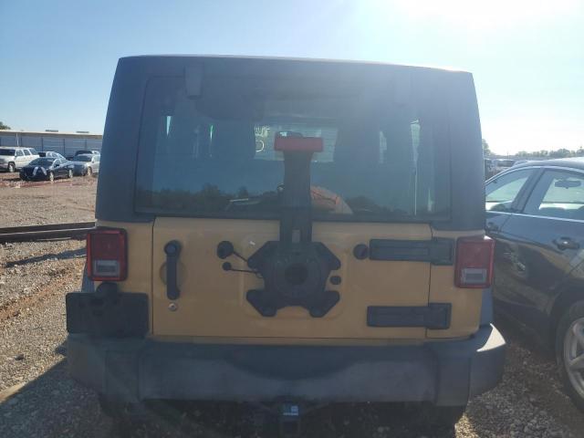 1C4AJWAG3EL157723 - 2014 JEEP WRANGLER SPORT TAN photo 6