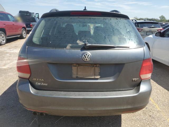 3VWPL7AJXDM644255 - 2013 VOLKSWAGEN JETTA TDI Gris foto 6