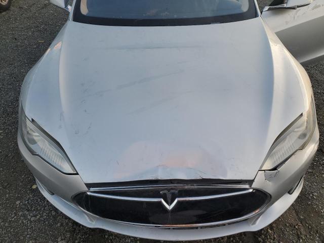 5YJSA1CG8DFP04958 - 2013 TESLA MODEL S SILVER photo 11