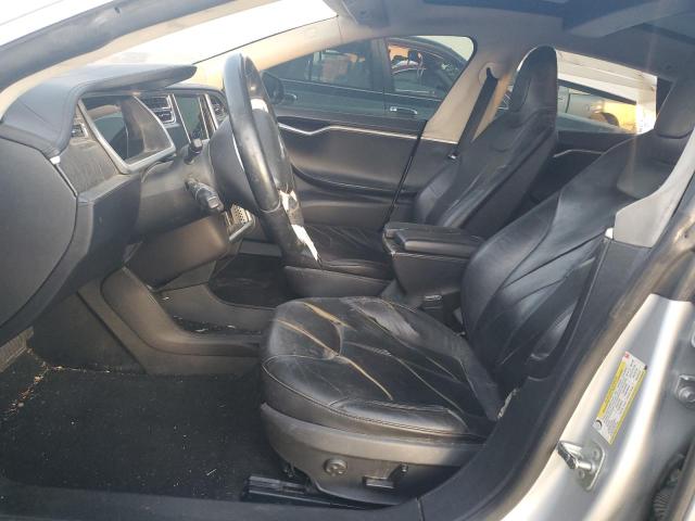 5YJSA1CG8DFP04958 - 2013 TESLA MODEL S SILVER photo 7
