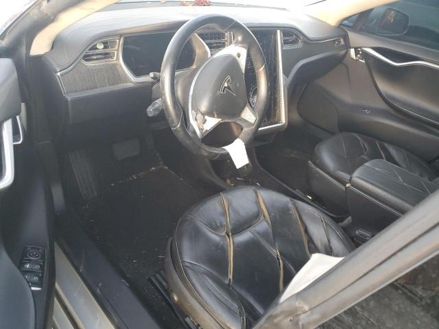 5YJSA1CG8DFP04958 - 2013 TESLA MODEL S SILVER photo 8