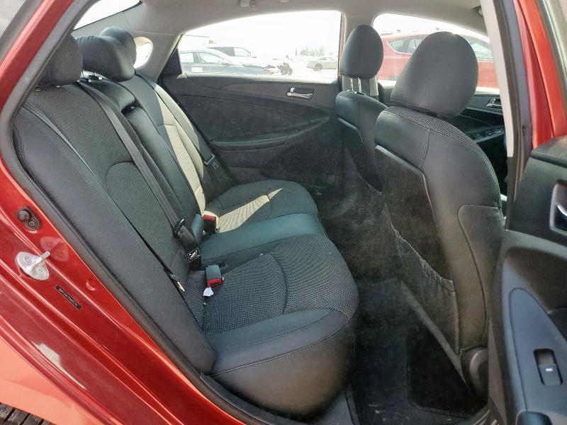 5NPEC4AC7DH651714 - 2013 HYUNDAI SONATA SE RED photo 10
