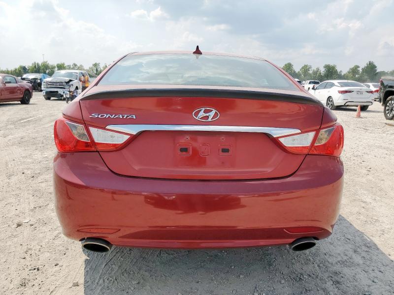5NPEC4AC7DH651714 - 2013 HYUNDAI SONATA SE RED photo 6