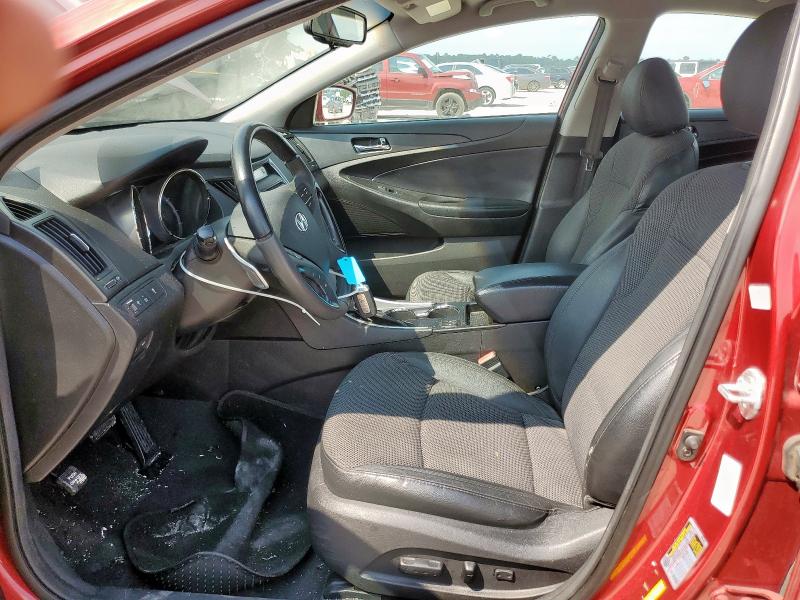 5NPEC4AC7DH651714 - 2013 HYUNDAI SONATA SE RED photo 7