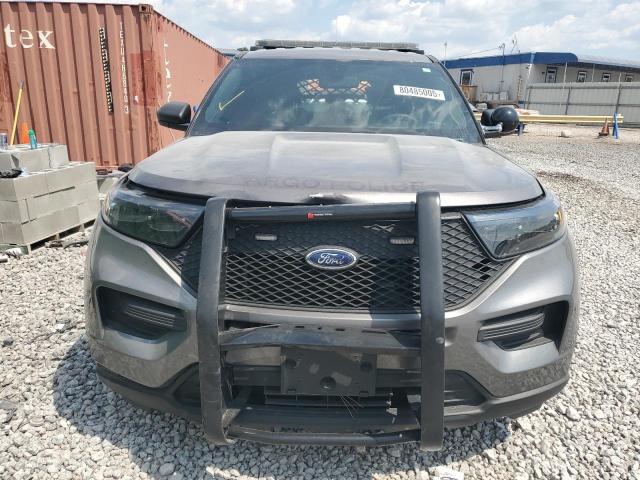 1FM5K8AB2MGB24374 - 2021 FORD EXPLORER POLICE INTERCEPTOR Boz foto 5
