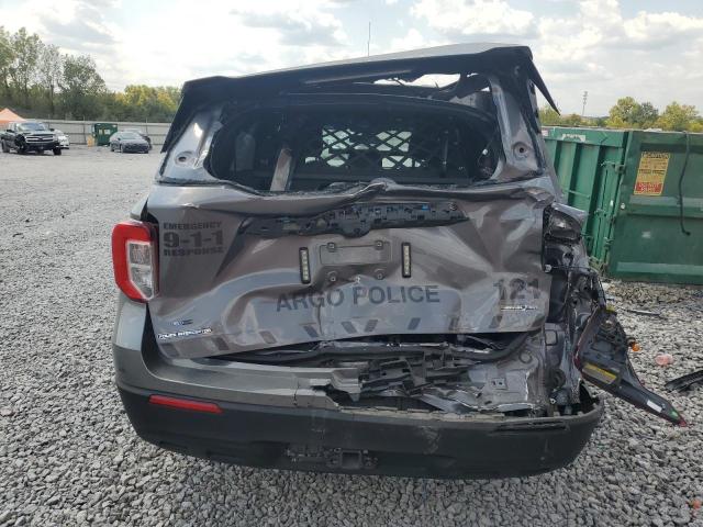 1FM5K8AB2MGB24374 - 2021 FORD EXPLORER POLICE INTERCEPTOR Boz foto 6