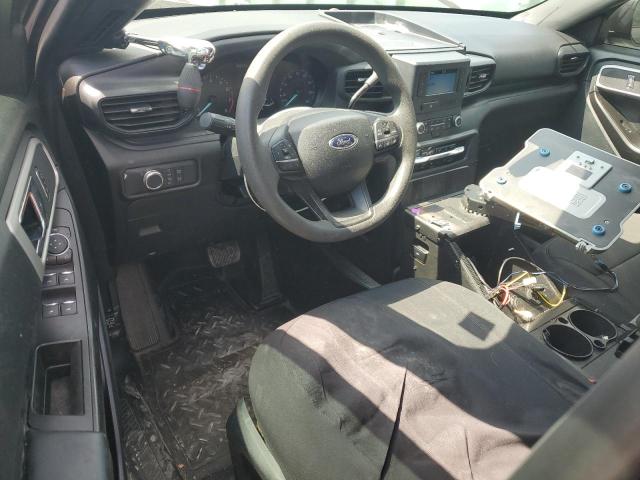 1FM5K8AB2MGB24374 - 2021 FORD EXPLORER POLICE INTERCEPTOR Boz foto 8