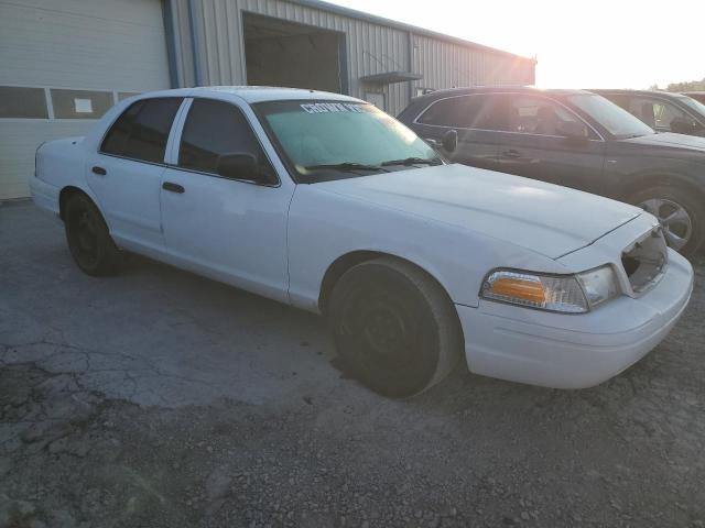 2FAFP71V88X154175 - 2008 FORD CROWN VICT POLICE INTERCEPTOR WHITE photo 4