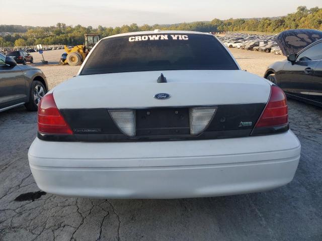 2FAFP71V88X154175 - 2008 FORD CROWN VICT POLICE INTERCEPTOR WHITE photo 6
