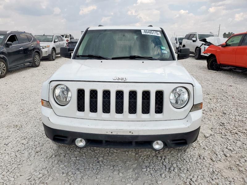 1C4NJPBA9ED812110 - 2014 JEEP PATRIOT SPORT WHITE photo 5