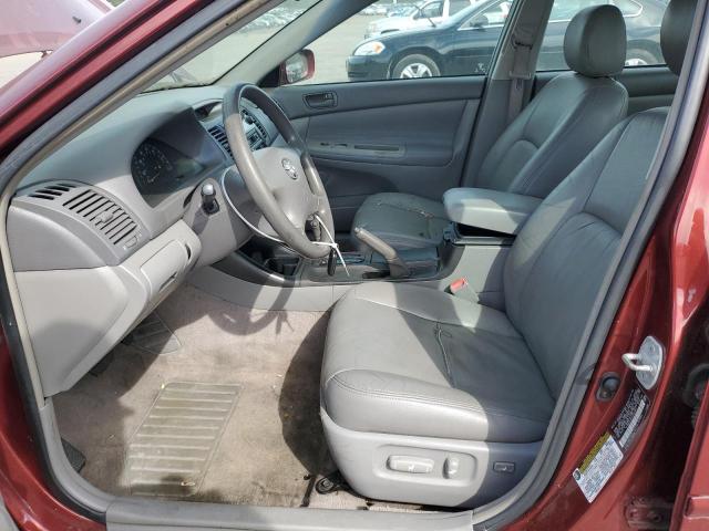 4T1BE32K54U355671 - 2004 TOYOTA CAMRY LE RED photo 7