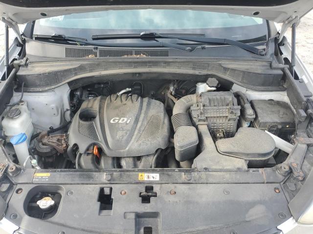 5XYZUDLB5DG061649 - 2013 HYUNDAI SANTA FE S SILVER photo 12