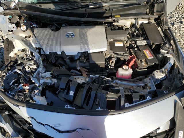 JTDKARFP3H3000731 - 2017 TOYOTA PRIUS PRIM ვერცხლისფერი ფოტო 11