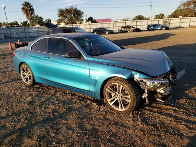WBA4Z5C5XJEA32924 - 2018 BMW 440I BLUE photo 4