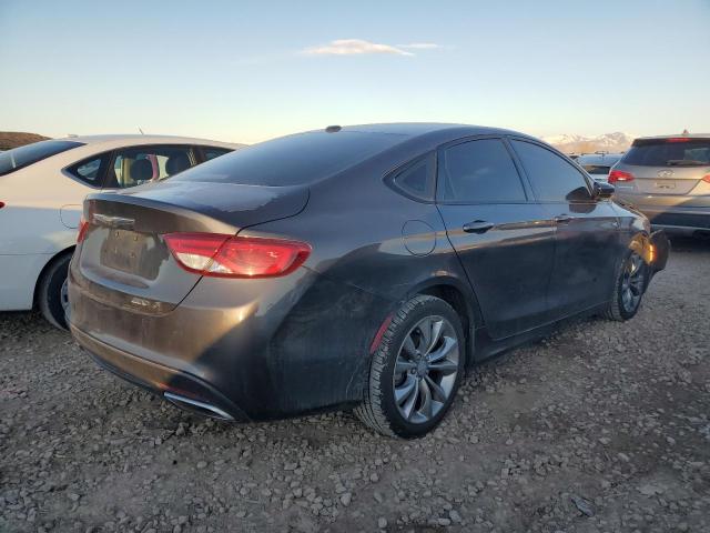 1C3CCCBG8FN572854 - 2015 CHRYSLER 200 S GRAY photo 3