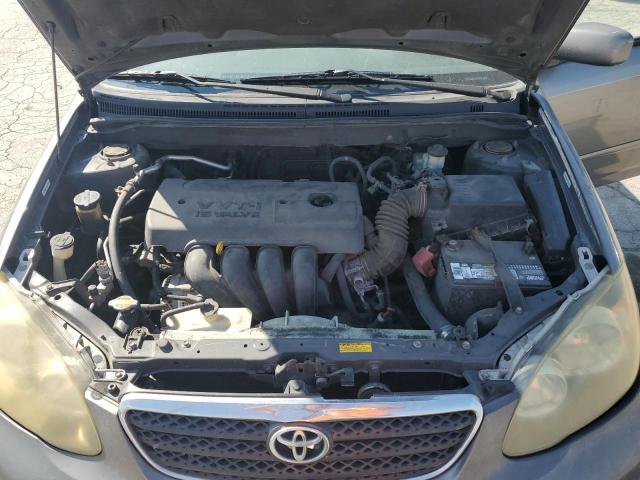 1NXBR32E05Z555289 - 2005 TOYOTA COROLLA CE ნაცრისფერი ფოტო 11