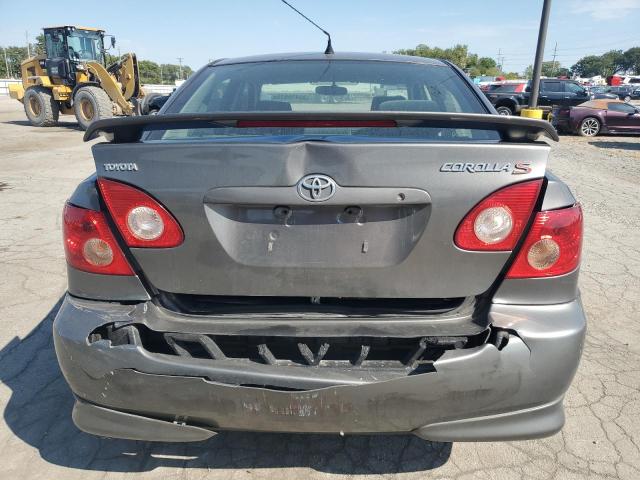 1NXBR32E05Z555289 - 2005 TOYOTA COROLLA CE ნაცრისფერი ფოტო 6