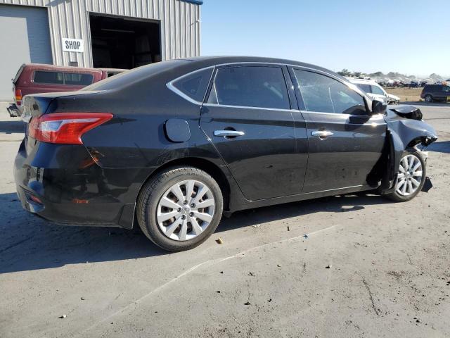 3N1AB7AP0KY405600 - 2019 NISSAN SENTRA S შავი ფოტო 3