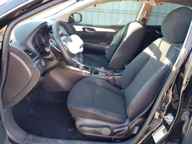 3N1AB7AP0KY405600 - 2019 NISSAN SENTRA S შავი ფოტო 7