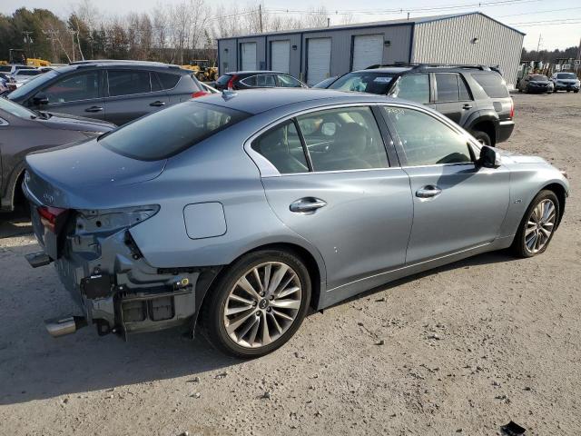 JN1CV7AR2JM280618 - 2018 INFINITI Q50 PURE BLUE photo 3