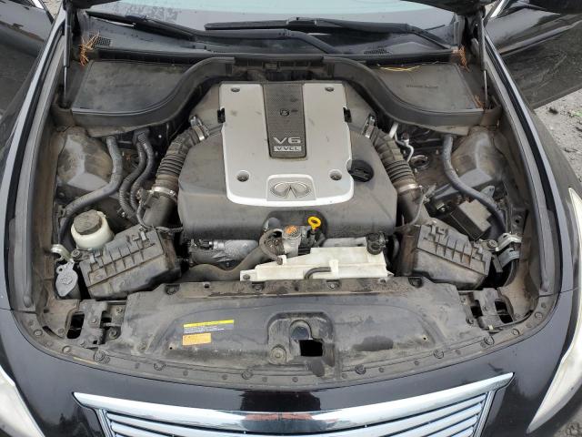 JN1CV6AP3DM724411 - 2013 INFINITI G37 BASE BLACK photo 11