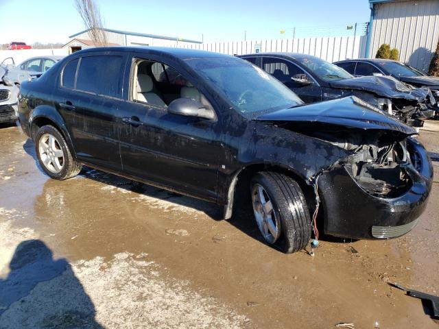 1G1AL55F277322851 - 2007 CHEVROLET COBALT LT BLACK photo 4