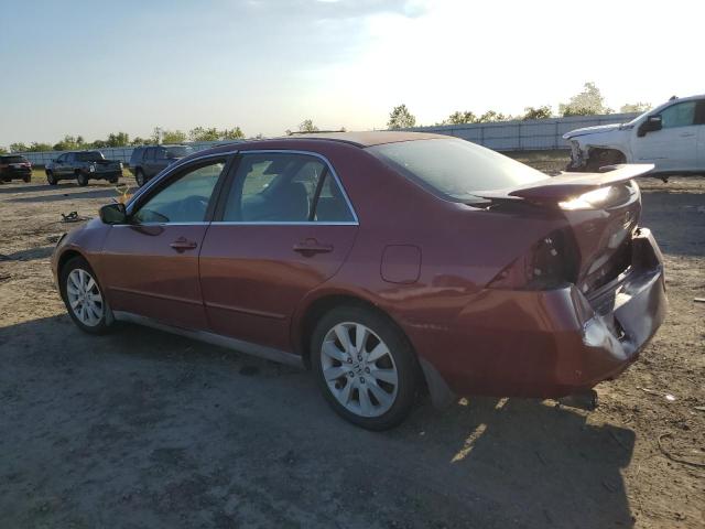 1HGCM66447A023947 - 2007 HONDA ACCORD SE RED photo 2