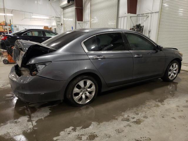 1HGCP2F72AA185304 - 2010 HONDA ACCORD EX GRAY photo 3