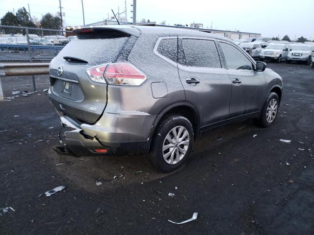 JN8AT2MV9GW132053 - 2016 NISSAN ROGUE S GRAY photo 3