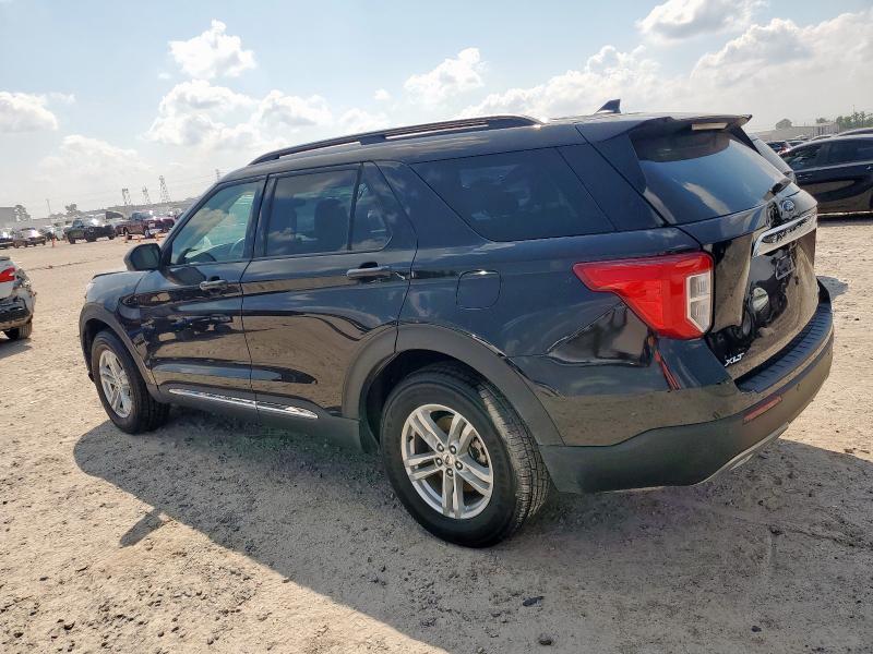 1FMSK8DHXPGB18152 - 2023 FORD EXPLORER XLT BLACK photo 2