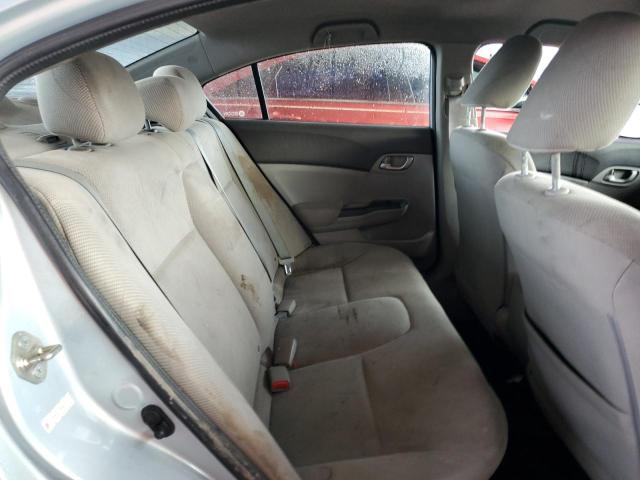 2HGFB2F57CH596938 - 2012 HONDA CIVIC LX SILVER photo 10