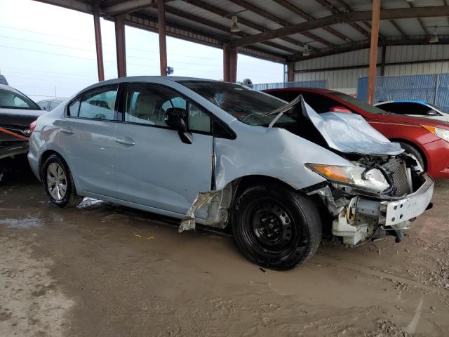 2HGFB2F57CH596938 - 2012 HONDA CIVIC LX SILVER photo 4