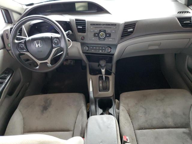 2HGFB2F57CH596938 - 2012 HONDA CIVIC LX SILVER photo 8