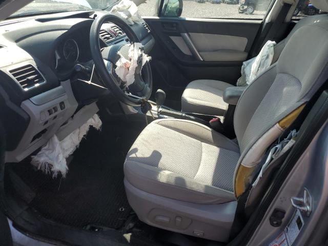 JF2SJADC8GH445454 - 2016 SUBARU FORESTER 2.5I PREMIUM SILVER photo 7