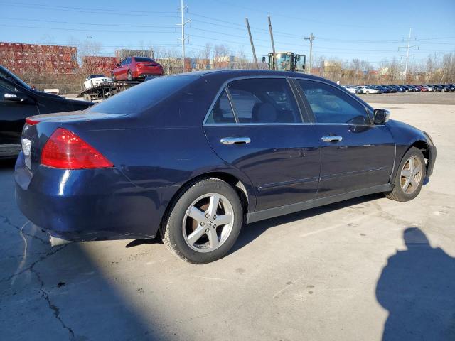 1HGCM56417A021874 - 2007 HONDA ACCORD LX BLUE photo 3