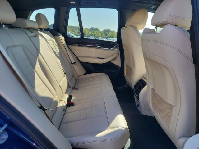 5UXTR9C5XKLP85934 - 2019 BMW X3 XDRIVE30I BLUE photo 10