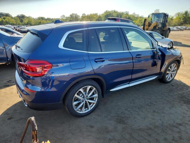 5UXTR9C5XKLP85934 - 2019 BMW X3 XDRIVE30I BLUE photo 3