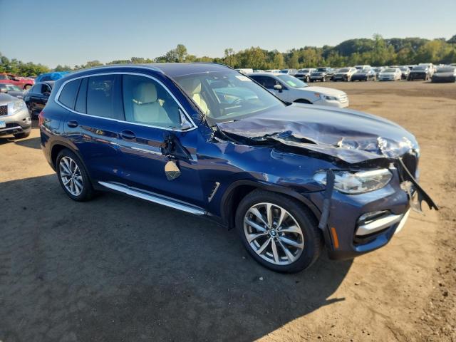5UXTR9C5XKLP85934 - 2019 BMW X3 XDRIVE30I BLUE photo 4