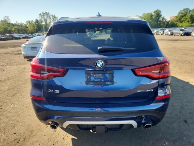 5UXTR9C5XKLP85934 - 2019 BMW X3 XDRIVE30I BLUE photo 6