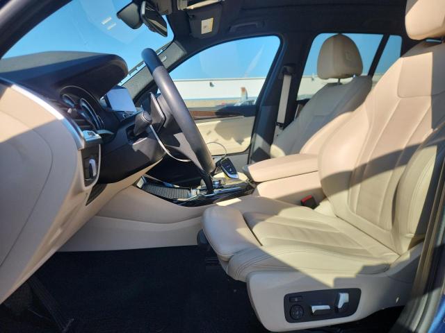 5UXTR9C5XKLP85934 - 2019 BMW X3 XDRIVE30I BLUE photo 7