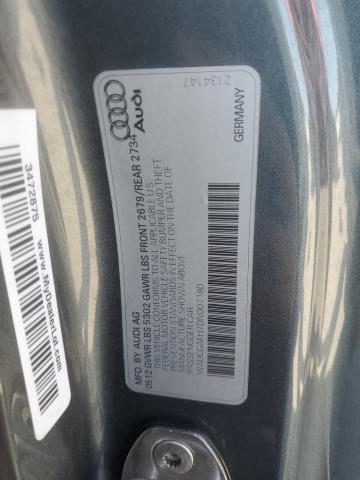 WAUCGAFH7DN001180 - 2013 AUDI S5 PREMIUM PLUS 灰色 照片 12