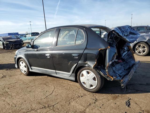 JTDBT123235036339 - 2003 TOYOTA ECHO BLACK photo 2