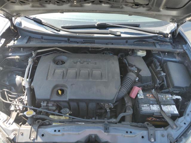 2T1BURHE8HC786455 - 2017 TOYOTA COROLLA L BLUE photo 11