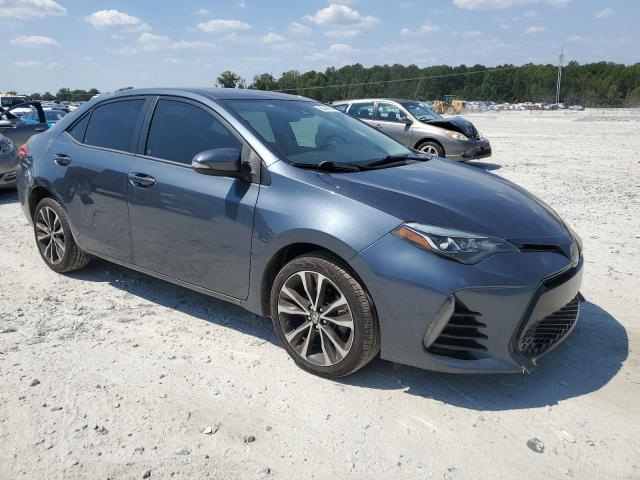 2T1BURHE8HC786455 - 2017 TOYOTA COROLLA L BLUE photo 4