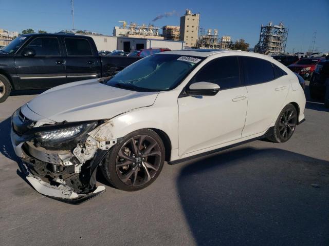 SHHFK7H94JU230979 - 2018 HONDA CIVIC SPORT TOURING WHITE photo 1