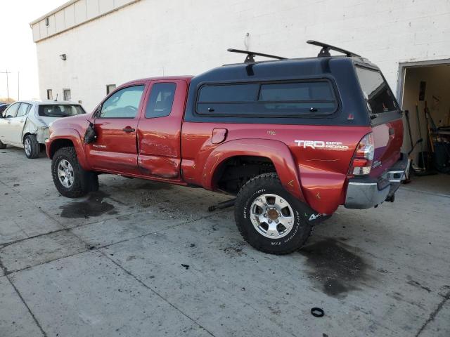 5TFUU4EN2DX057685 - 2013 TOYOTA TACOMA RED photo 2