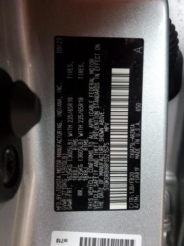 5TDKDRBH8PS521575 - 2023 TOYOTA HIGHLANDER L SILVER photo 13