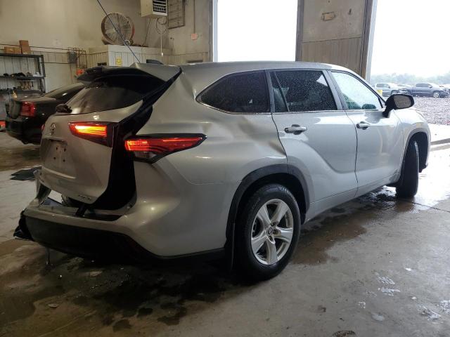 5TDKDRBH8PS521575 - 2023 TOYOTA HIGHLANDER L SILVER photo 3