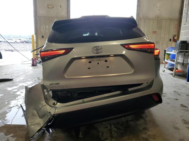 5TDKDRBH8PS521575 - 2023 TOYOTA HIGHLANDER L SILVER photo 6