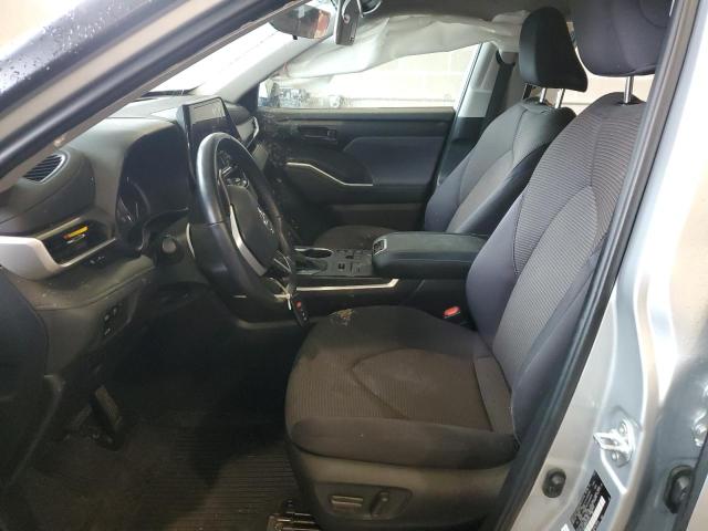 5TDKDRBH8PS521575 - 2023 TOYOTA HIGHLANDER L SILVER photo 7